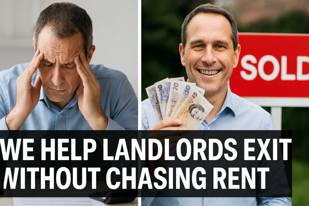 Rent Arrears? We Help Landlords Sell Without Chasing Tenants