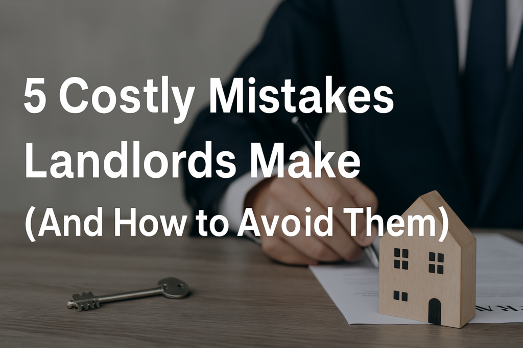 5 Expensive Mistakes London Landlords Must Avoid to Protect Their Rental Income